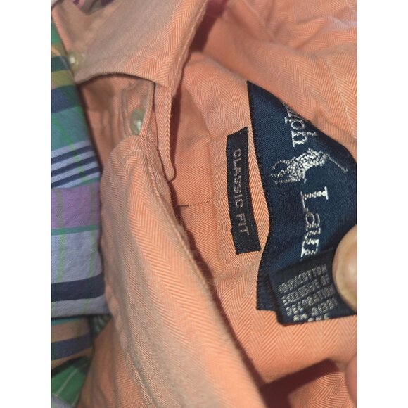 Ralph Lauren Mens Classic Fit Dress Shirt 17.5/34-35 XL - Picture 7 of 8